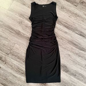 Norma Kamali Shirred Waist Dress